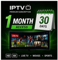 One Month IPTV Subscription