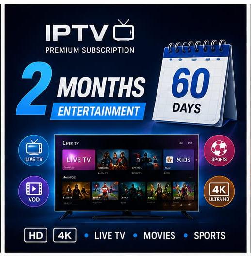 Two Month IPTV Subscription